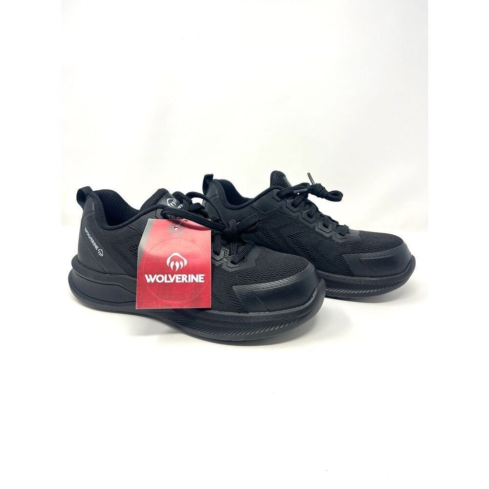 Wolverine Bolt DuraShocks CarbonMAX Knit Work Shoes Black Women’s 10 NWT